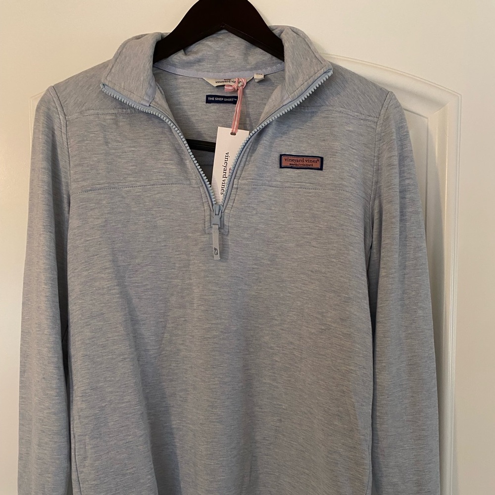 Heather gray The Shep Shirt vineyard vines NWT